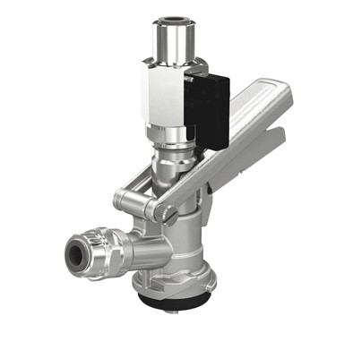 028188.6 Tête Sankey JG 3/8 avec robinet à bille