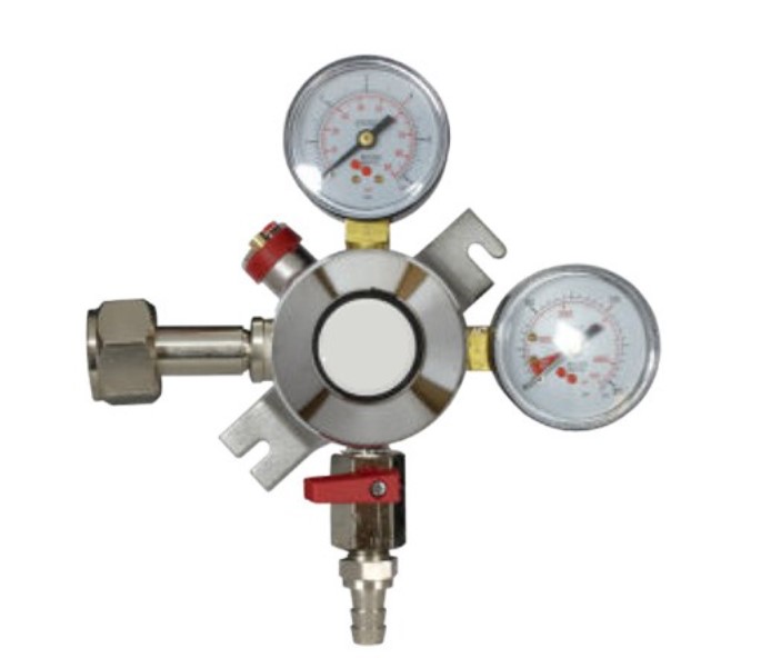 791-087 PPR009 Détendeur principal 6 bars CO2 bouteille 1 sortie cannelée